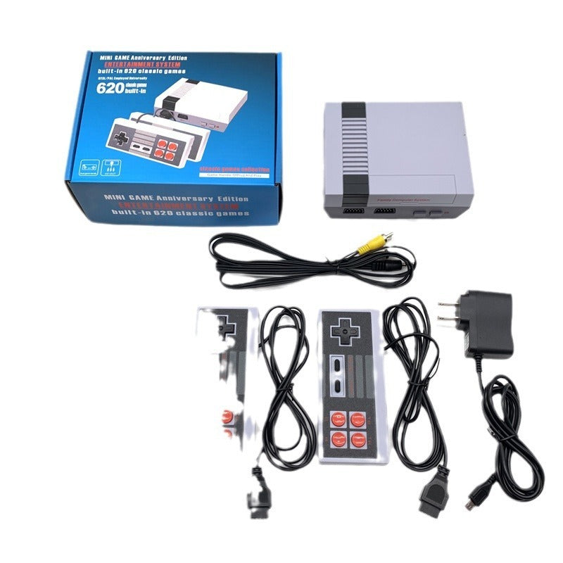Nes game console 8 bit nostalgic 80 s retro fc nes 620 tv mini game host