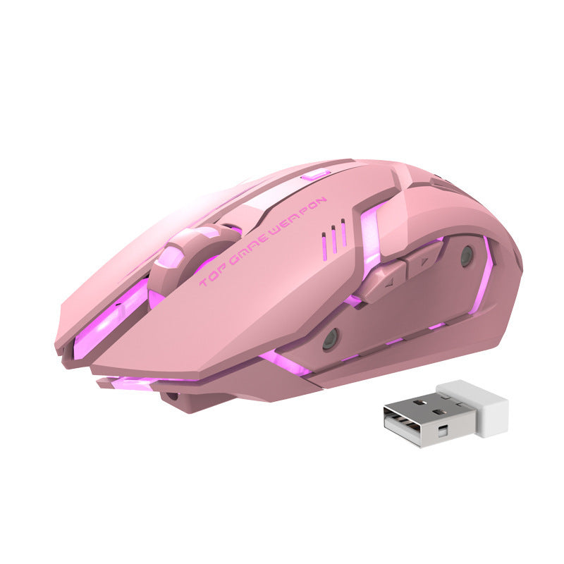 Trådlös laddning silent gaming mouse machinery