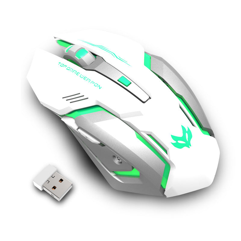 Trådlös laddning silent gaming mouse machinery