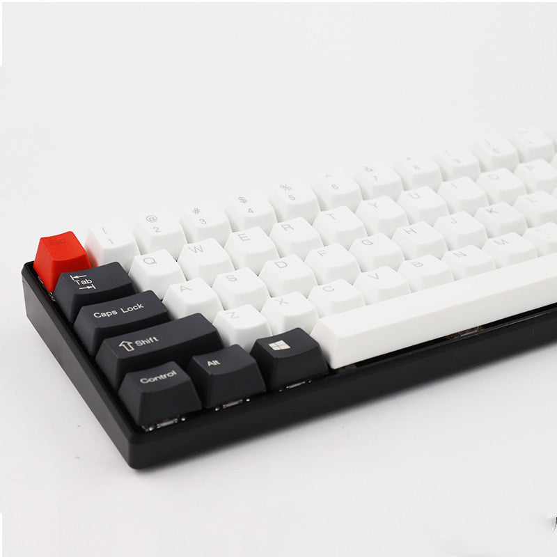 Mechanical keyboard with 60 key cap