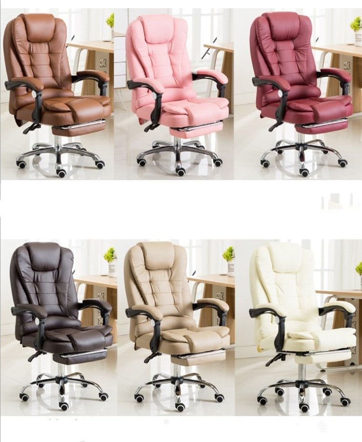 Office chair recliner lift ergonomic swivel chair household computer chair simple chair
