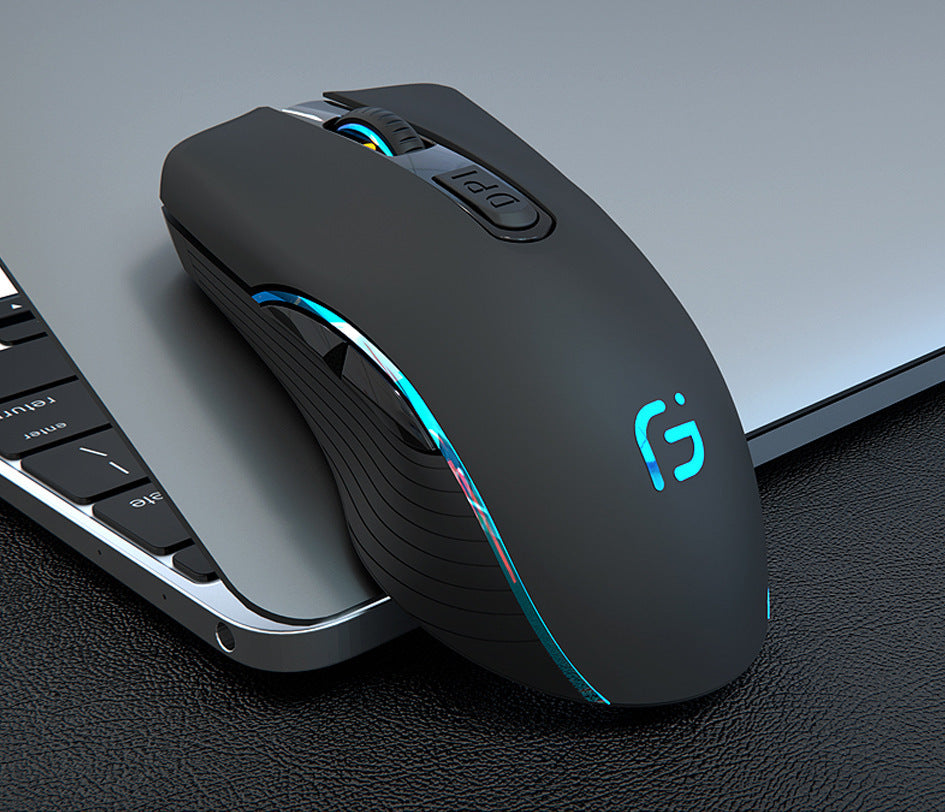Trådlös bluetooth mouse laddning silent gaming office