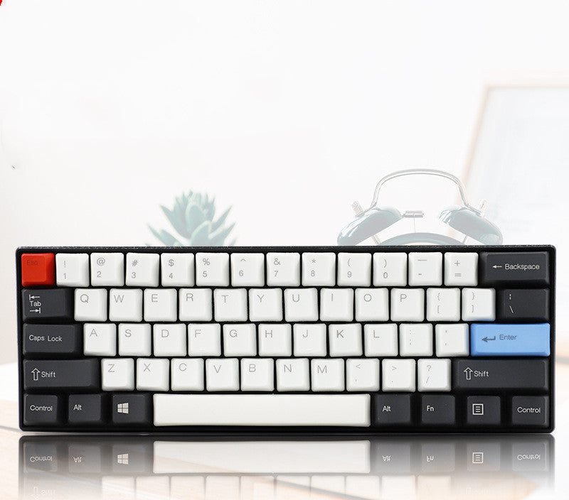 Mechanical keyboard with 60 key cap