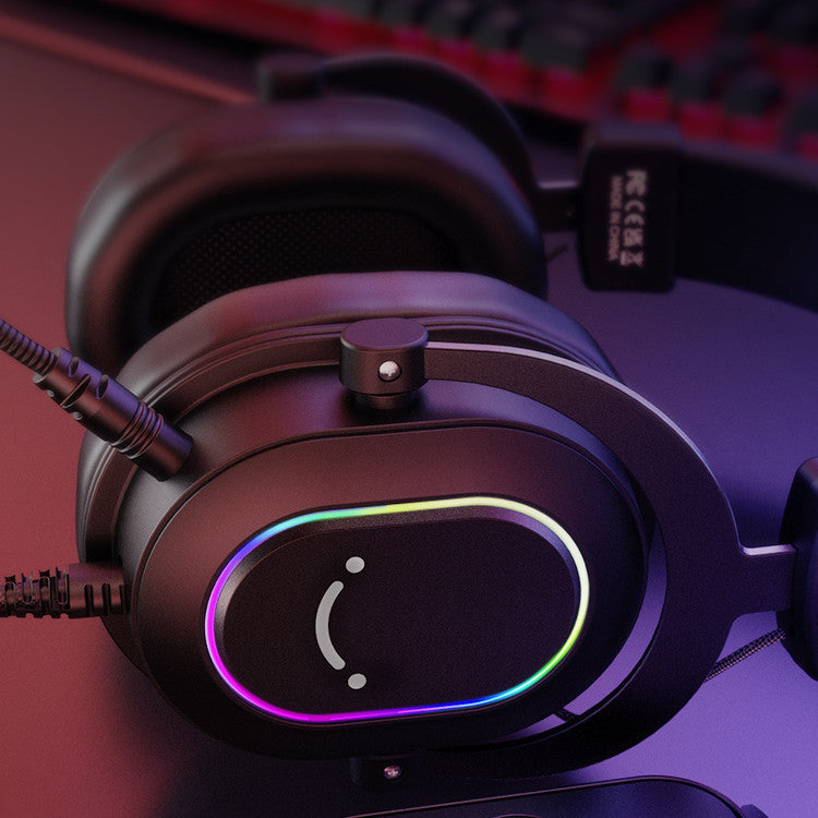 Gaming headset trådbunden headset with mic