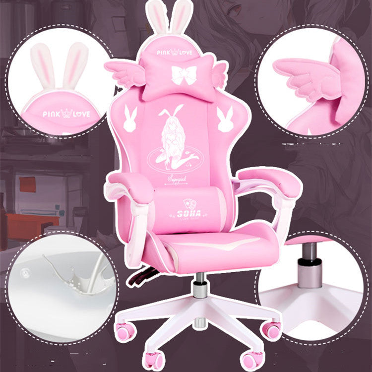 Goddess gaming home cute liftable chair