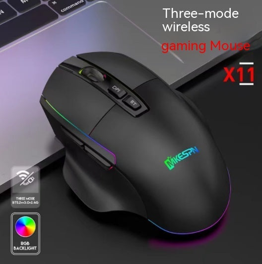 Rechargeable trådlös rgb gaming mouse high value gaming mouse