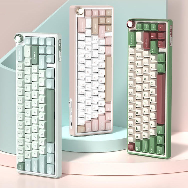 Mechanical Keyboard RGB Portable trådlös Bluetooth