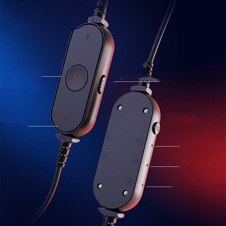 Gaming headset trådbunden headset with mic