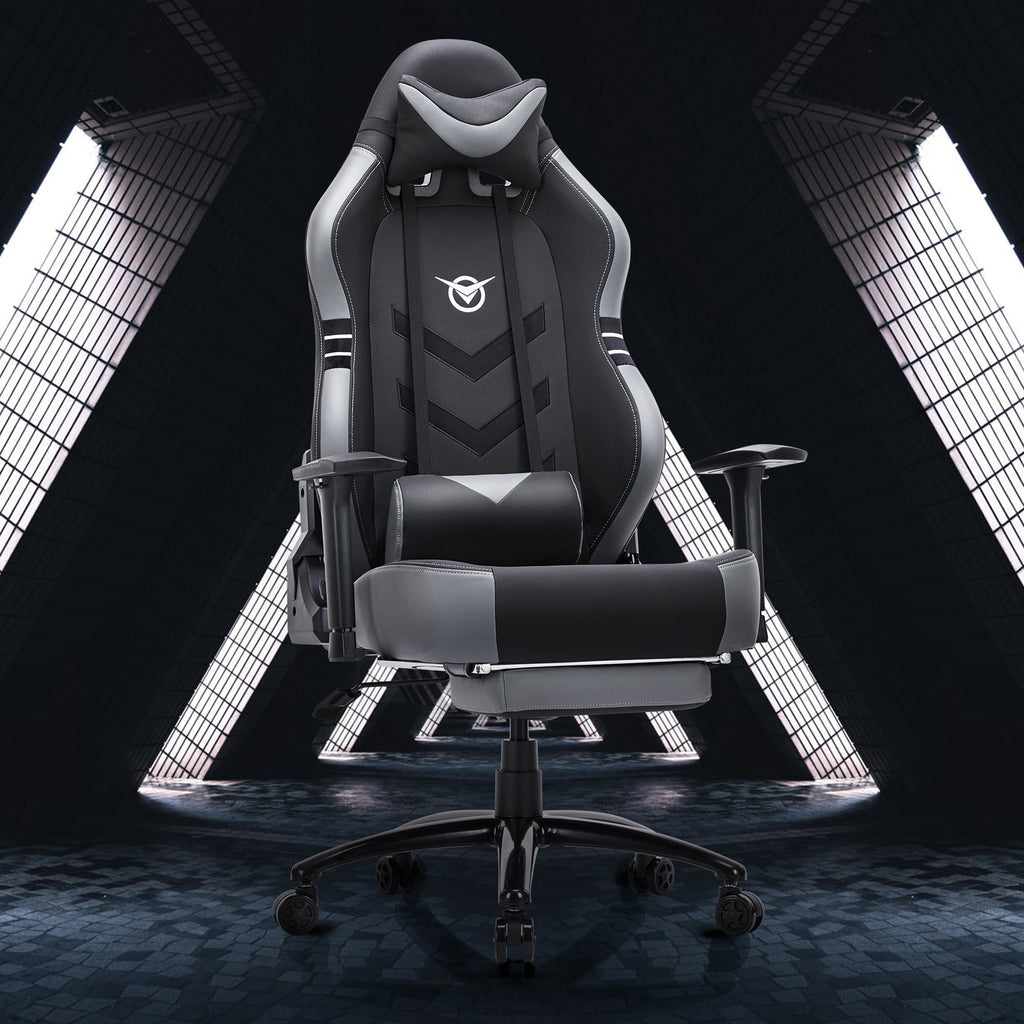 Tall gaming chair 350lbs racing computer gaming chair
