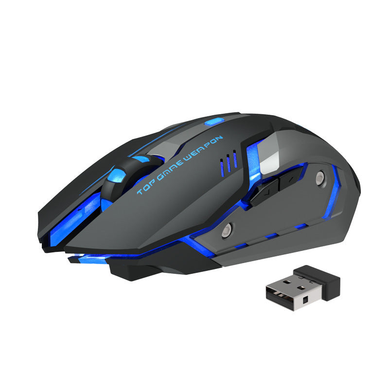 Trådlös laddning silent gaming mouse machinery