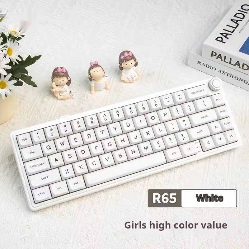 Mechanical keyboard rgb portable trådlös bluetooth
