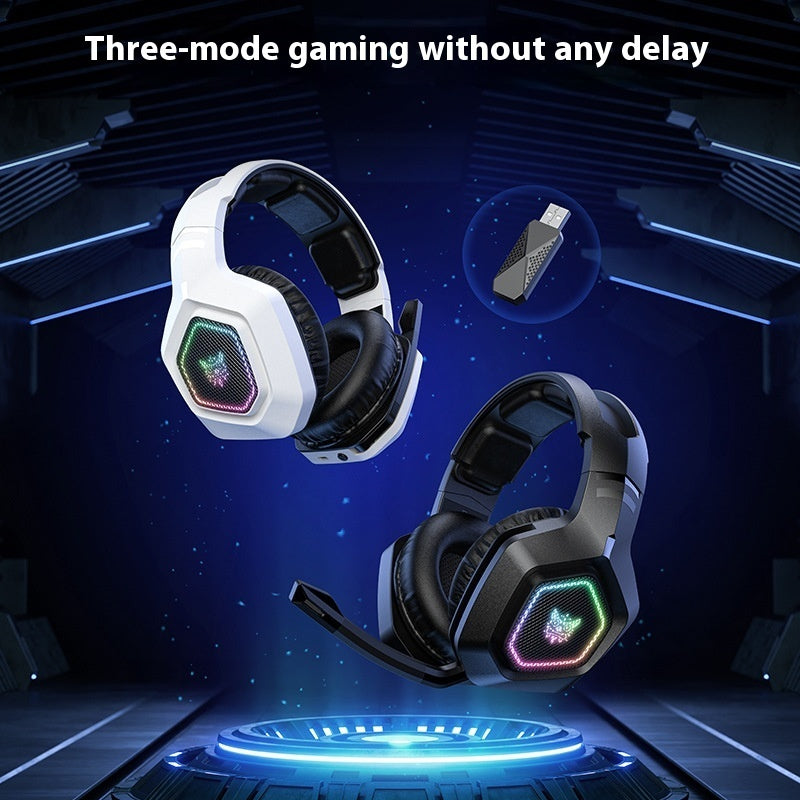 Trådlöst Gaming headset – Bluetooth, RGB-ljus