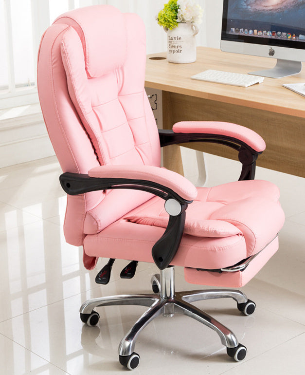 Office chair recliner lift ergonomic swivel chair household computer chair simple chair
